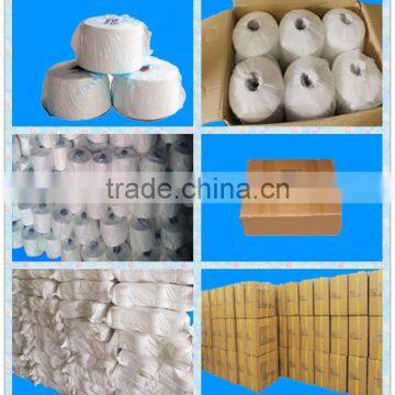 50s/2 Virgin Bright Wholesales High Quality 100% Polyester Ring Spun Yarn for Knitting and Weaving photo-6