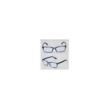 Fashion Acetate Mens Eyeglasses Frames, Blue Handmade Acetate Eyewear Frames