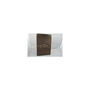 Personalized Bronzing Stamping Logo Art Paper Packaging Bags / Promotion Customized Shopping Bags