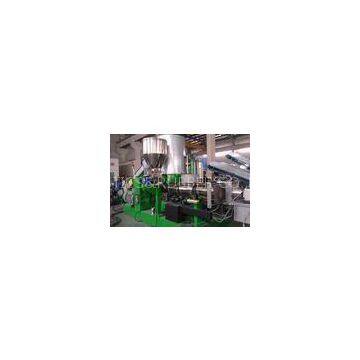 100kg - 500kg per hour PP PE film woven bags waste plastic pelletizing machine , Stainless Steel