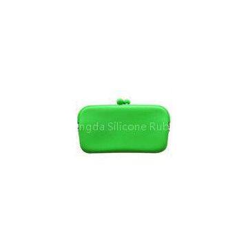 Eco-friendly Green pochi IV eyeglasses silicone mens wallets with coin pouch