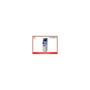 High Safety IP65 Bill Payment Kiosk Vertical With EPP , A4 Printer