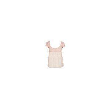 Pink Lace Sleeveless Blouse , Ladies / Womens Shirts Blouses / Shirts