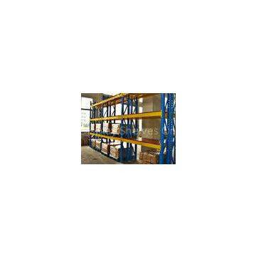 Blue / Orange Multi Level Heavy Duty Pallet Racking With Cold Rolling Steel