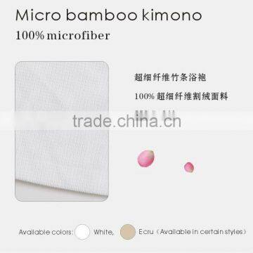 Microfiber Plush Wholesale Bathrobe photo-2