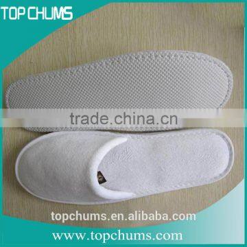 cheap wholesale disposable custom unisex terry hotel slippers