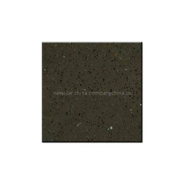newstar Dark Crystal Brown Quartz vanity countertops