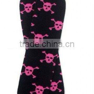 2014 Latest Easter Beautiful pink skull Leg Warmers for baby holloween products