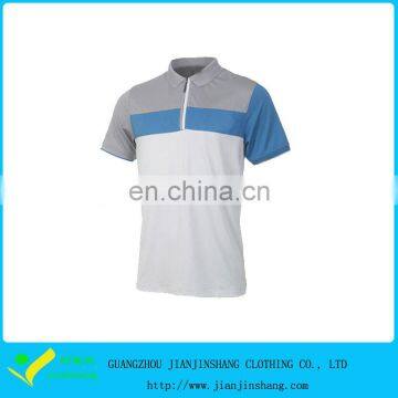 Good Quality Factory Price Polyester Colorblocked Color Polo Shirt