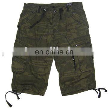 men cotton cargo short