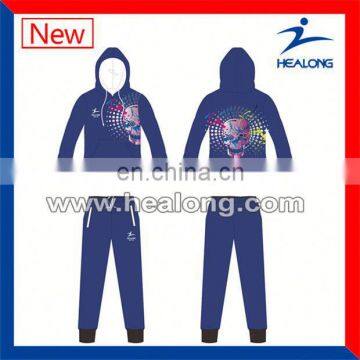 Healong Full Dye Sublimation Tackle Twill Hoodie With Side Pockets