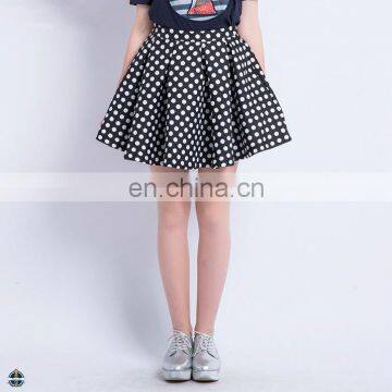 T-SK003 Ladies Umbrella Polka Dot Mini Skirt