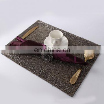 rectangular beaded placemat