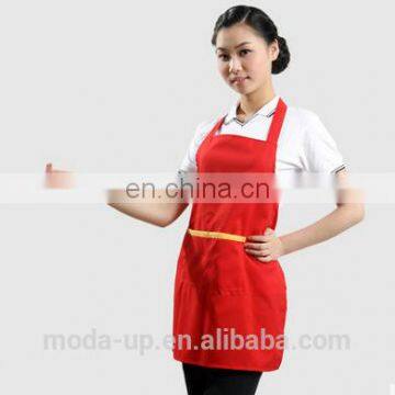 cotton kitchen apron with custom logo high quality from China