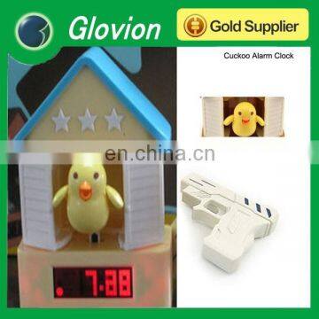 Cute style alarm clock rechargeable alarm clock cucoo bird style alarm clocks