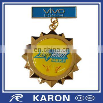 cheap bulk die casting alloy award medal badge