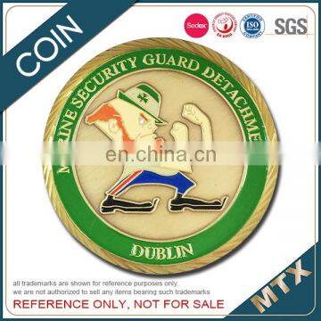 Alloy Made Soft Enamel Color Challenge Coin Manufacturer photo-4