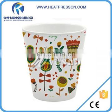 Sublimation Ceramic Hollow-out Flower Pot with JS coatings