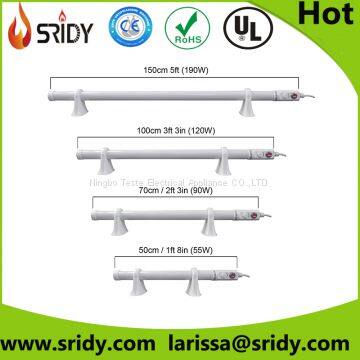 80W Electric Tube Heater Suitable for Greenhouse heater 1, 2,3 or 4 Foot Tube heat IP44