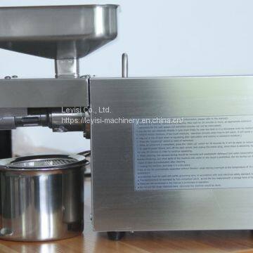 LY-169 Automatic Stainless Steel cold press oil machine,coconut oil press machine,screw home oil press machine