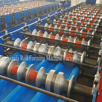 Машина для профилирования гофрированной цветной стальной рулоны для кровельных панелей photo-5