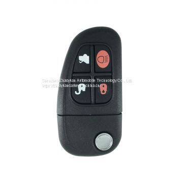 Jaguar folded key 4 buttons 4D60