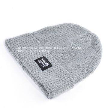 Customize Made Brand Casual Hat Knitted Beanie Skull Hat photo-2