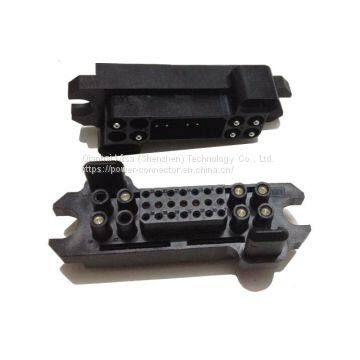 Lower Drawer 29PIN 8Power+21signal Compatible With Tyco and ELCON Heavy Duty Power Connectors.