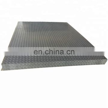 S235JR Hot rolled mild steel stock 2mm thick 1220 x 2440mm chequered steel plate