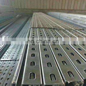Galvanized Non Slotted / Not Perforated Strut Steel c Channel photo-3