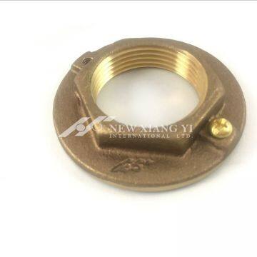 CNC Well Processed Bronze Flanged Nuts Marine Hardware photo-2