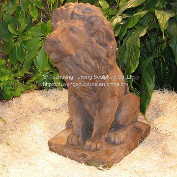 Hot Selling Outdoor Marble Animal Lion Sculpture photo-3