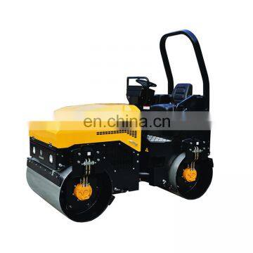 Hand Type Gasoline Engine Vibratory Tandem Wheels Bitumen Compactor Road Roller