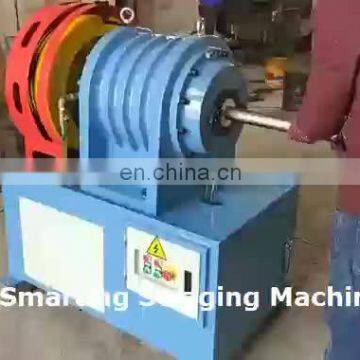 Semi automatic oil pressure type rotary pipe tube swaging machine price for conical reducing