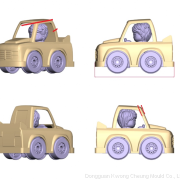 OEM Model Design Service 3D Printing Prototype Toy Car Model