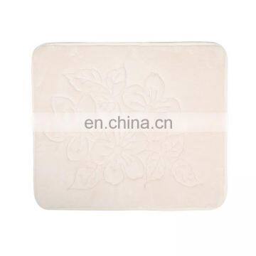 Factory Wholesale Non-Slip Printing Shower Anti Slip Non Memory Foam Bathroom Floor Door Rugs Carpet Mats