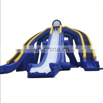 colorful largest commercial used kids adults inflatable water slide, inflatable water park for amusement park