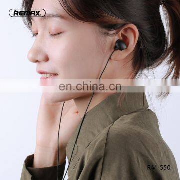 Remax Rm-550 Black And White Mobile Phone Universal Subwoofer Wired Music Earphone photo-7