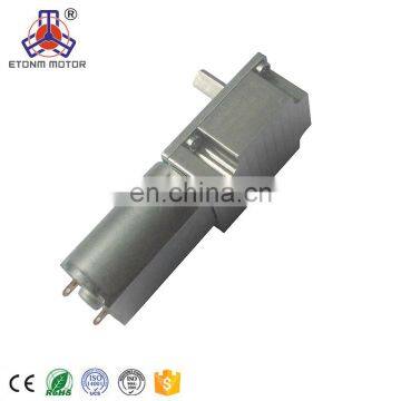 dc Motor 12v Low Noise Worm Gear Motor for Automatic Curtain System photo-2