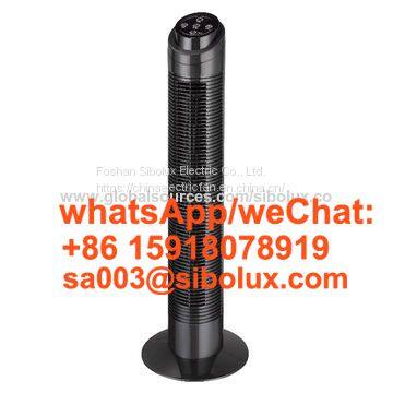 36 inch plastic tower fan with remote control/ bladeless oscillating for office and home appliances