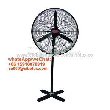 26 inch electric industrial pedestal fan