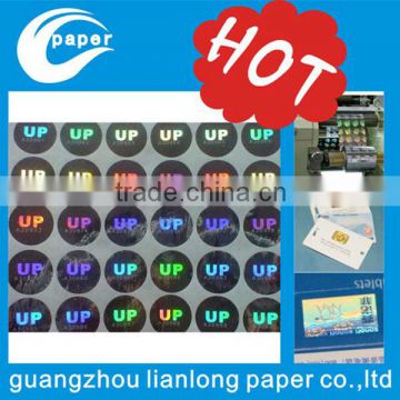 2015 Popular custom3D hologram laser stickers,label