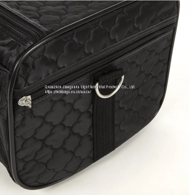 Oxford Fabric Mesh Breathable Airline Approved Small Animal Cages Transport Bag Dog Cats Travel Handbag Pet Carriers photo-5