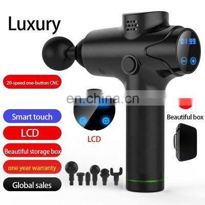 NINGDECRIUS Cordless Deep Muscle 24V Dropshipping 6 Speeds Body Massager Deep Tissue Vibration Massage Gun