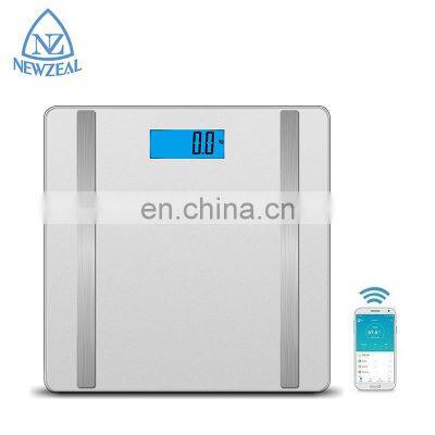 New Products 2021 Smart Bathroom LCD Digital Weighing Blue Tooth Body Fat Scales