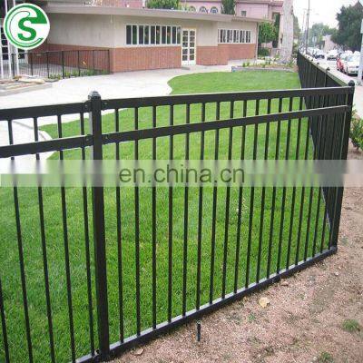 New Products Tube Fence Galvanized steel Fence used wrought iron fence