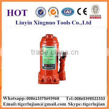 China famous Xingnuo brand name 8-ton capacity hydraulic red color vehicle jack