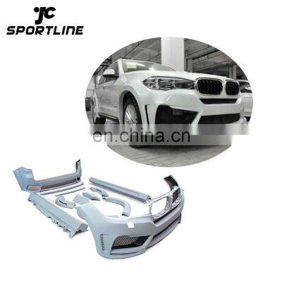 PU Wide Body kits X5 Body Kit for The BMW X5 F15 2014