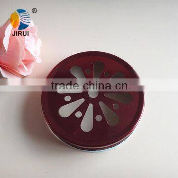 red colour daisy cut cap for handle drinking bottle