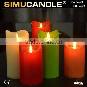 LED Candle With Realistic Flame, with USA and EU patent